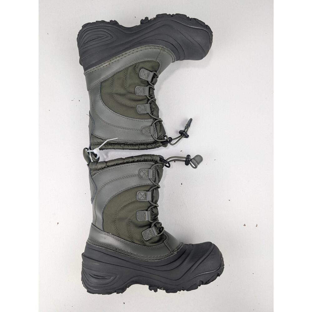 The North Face Youth 2 Alpenglow IV Olive/Black Snow Boots - Picture 9 of 10